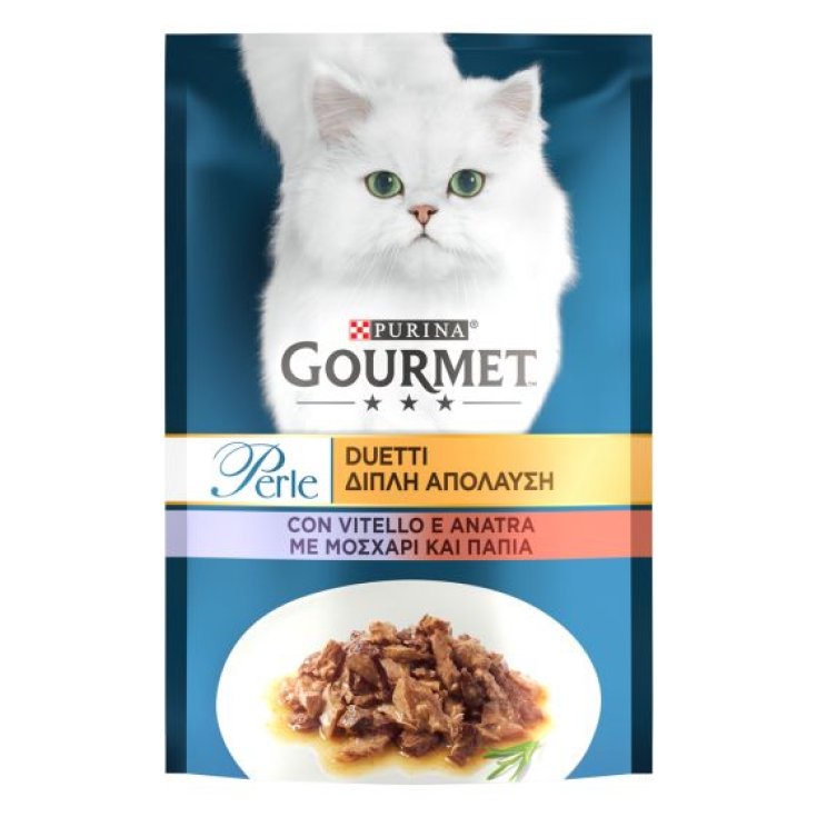 Gourmet Perle Duetti con Vitello e Anatra - 85GR