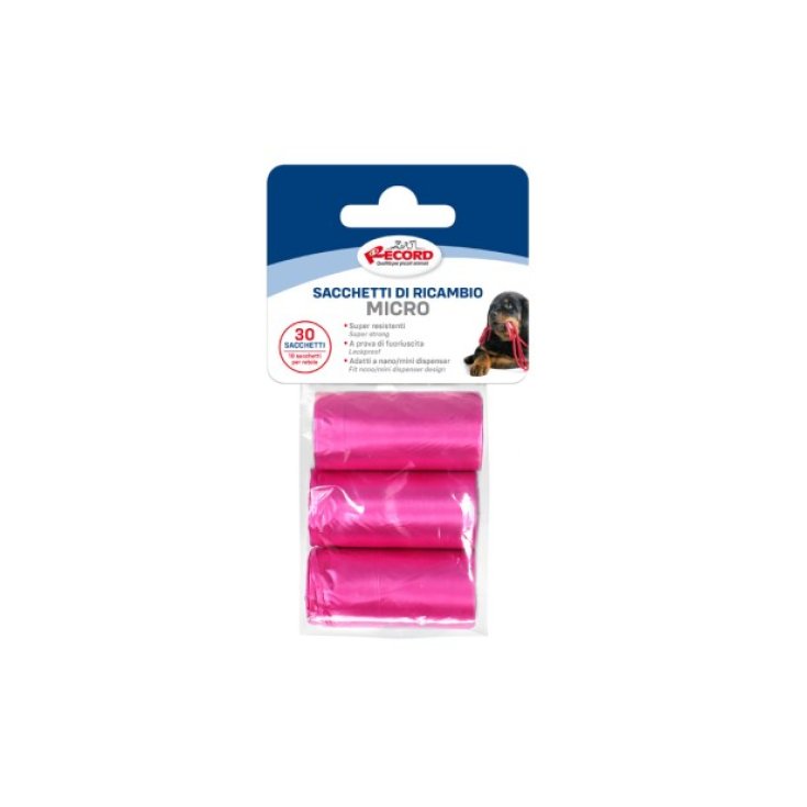 SACCHETTI IGIENICI 3X10 ROTOLI MINI ROSA