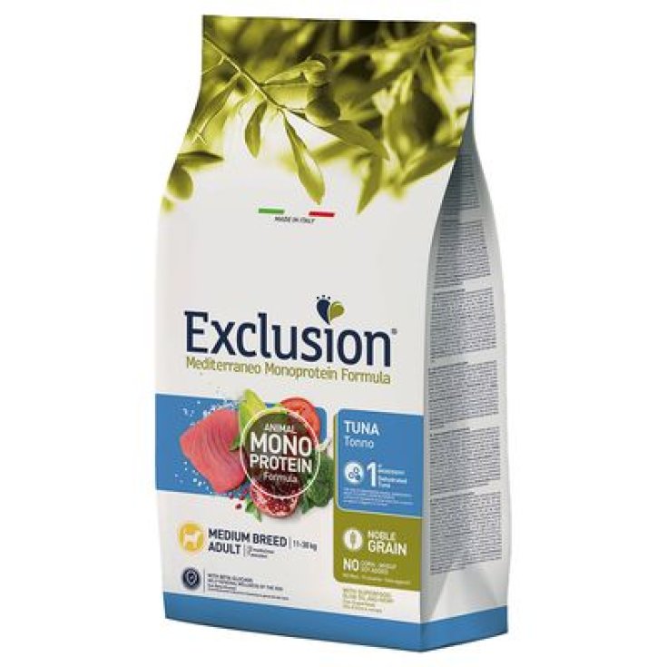 Mediterraneo Monoprotein Adult Medium Breed con Tonno - 3KG
