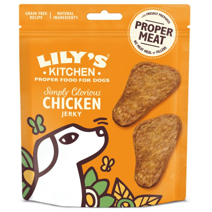 LK SNACKS DOG JERKY POLLO 70G
