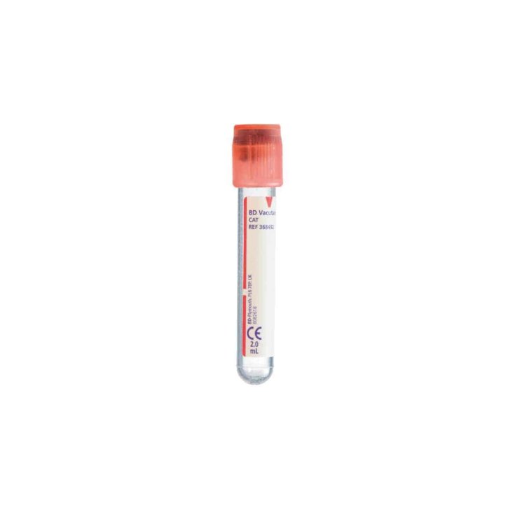 PROVETTA VACUTEST ROSSA VUOTA 4ML 100PZ