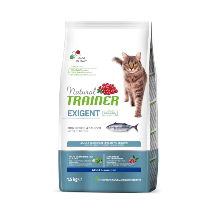 Natural Cat Exigent Adult con Pesce Azzurro - 1,50KG