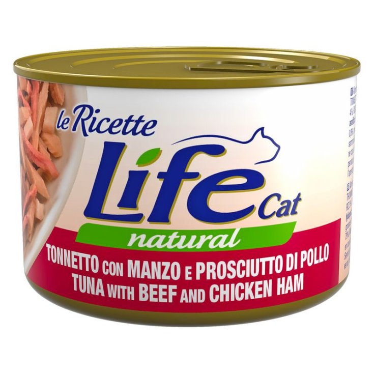 Life Cat Le Ricette Filetti di Pollo con Pesce Bianco e Zucca - 150GR