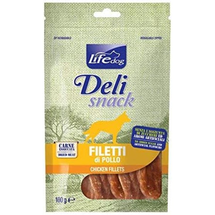 LIFE DOG BARRETTE POLLO QUINOA 100G