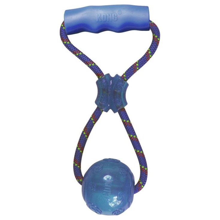 KONG SQUEEZZ BALL HANDLE MEDIUM