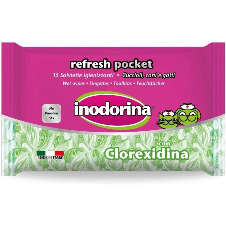 INODORINA SALVIETTE CLOREXIDINA 15 PZ