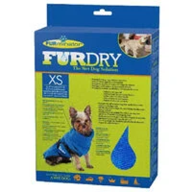 FURMINATOR FUR DRY CANI XS BLU