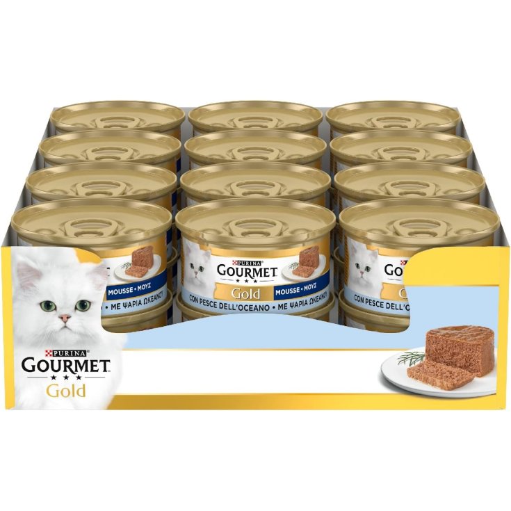 Gourmet Gold Straccetti con Pesce dell' Oceano - 85GR