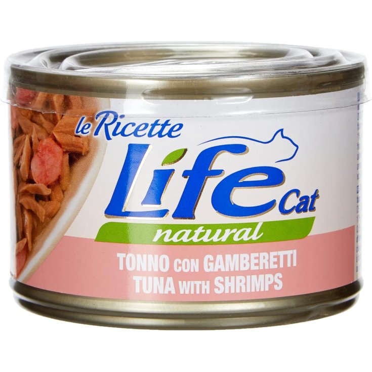 Life Cat Le Ricette Tonno con Vongole e Gamberetti - 150GR