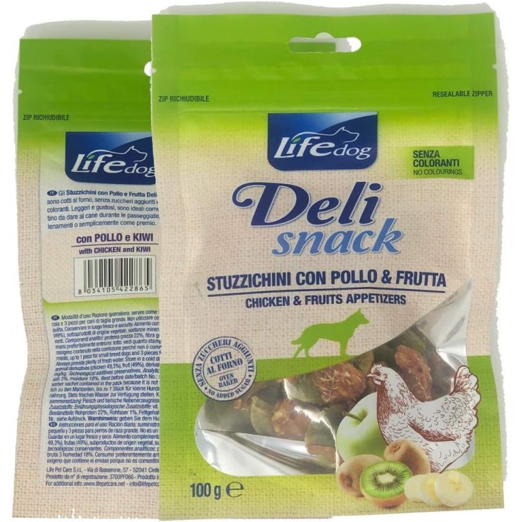 STUZZICHINO POLLO/BANANA 100 GR