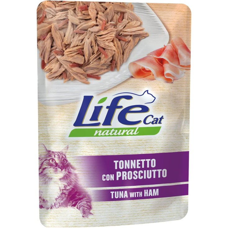 Life Cat Natural Adult Tonno con Vongole e Gamberetti - 70GR