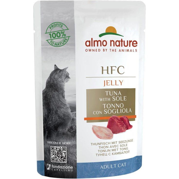 Natural Adult Cat Jelly Delicious Tonnetto con Zucchine - 85GR