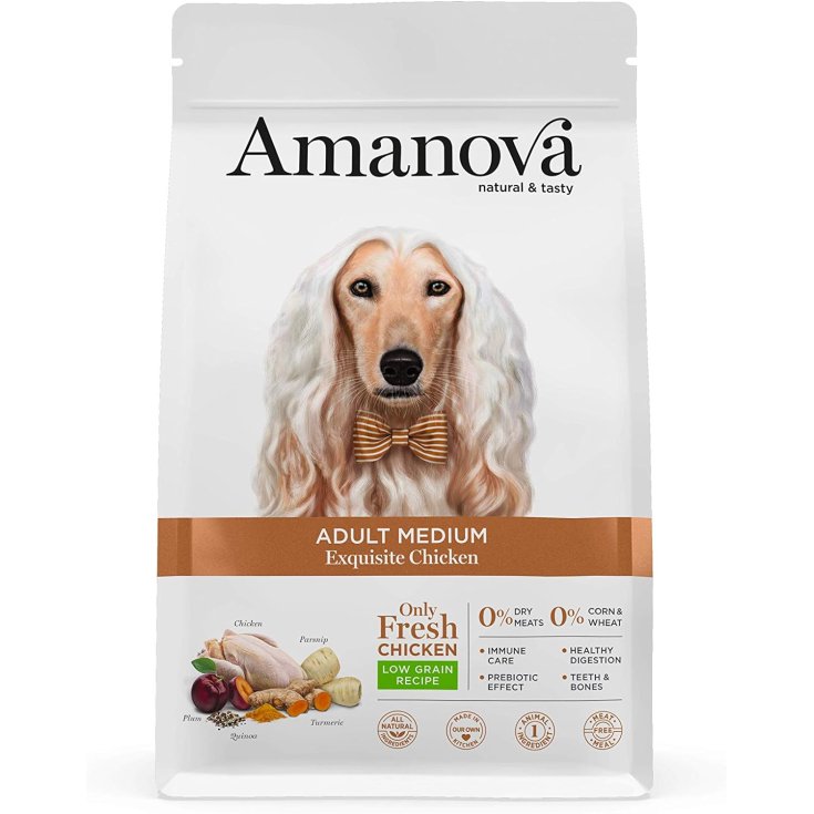 AMANOVA WET DOG POUCH EXQUISITE  CHICKEN