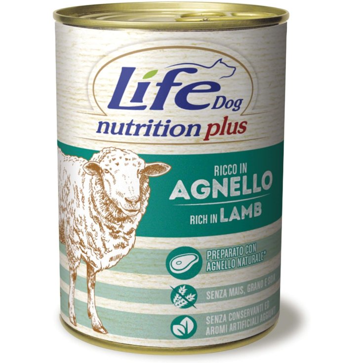 Life Dog Nutrition Plus Pollo con Coniglio - 400GR