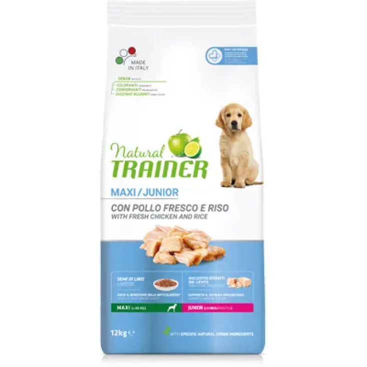 Natural Junior Maxi con Pollo Fresco e Riso - 12KG