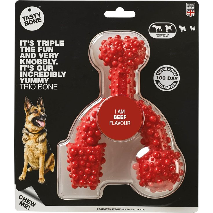 Nylon Trio Bone Large - Gioco