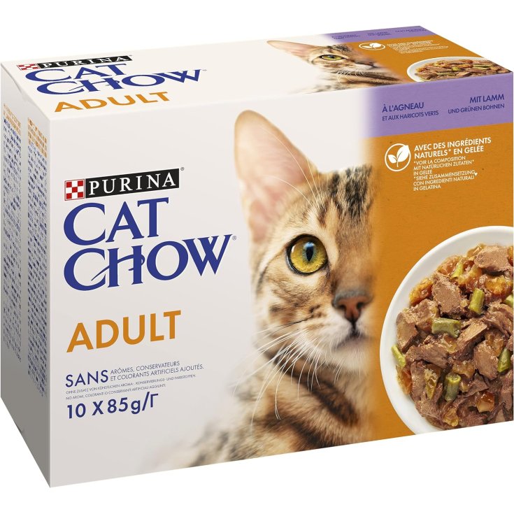 CAT CHOW ADULT AGNELLO 85G