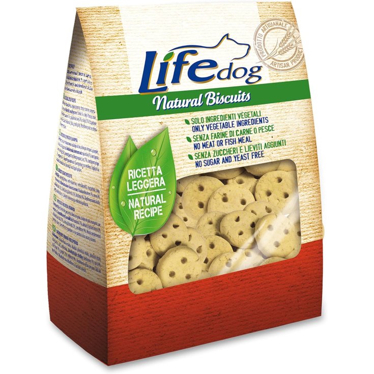 Life Dog Natural Biscuits - 500GR - Bottoni