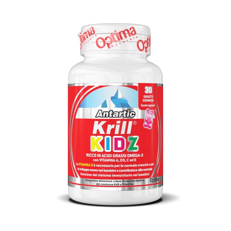 Antartic Krill&reg; Kidz Vitamina D Optima Naturals 30 Caramelle