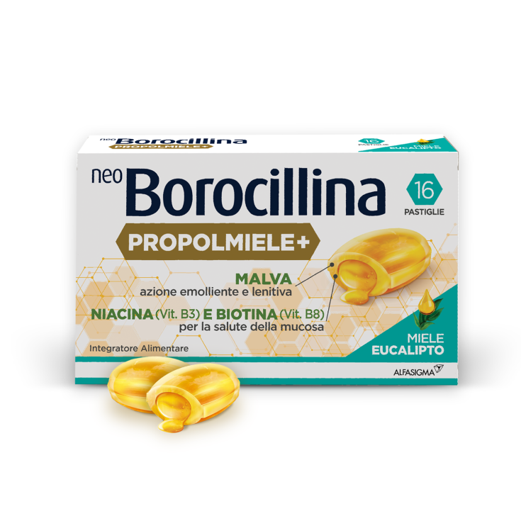neoBorocillina PROPOLMIELE+ MIELE EUCALIPTO neoBorocillina PROPOLMIELE+ MIELE EUCALIPTO