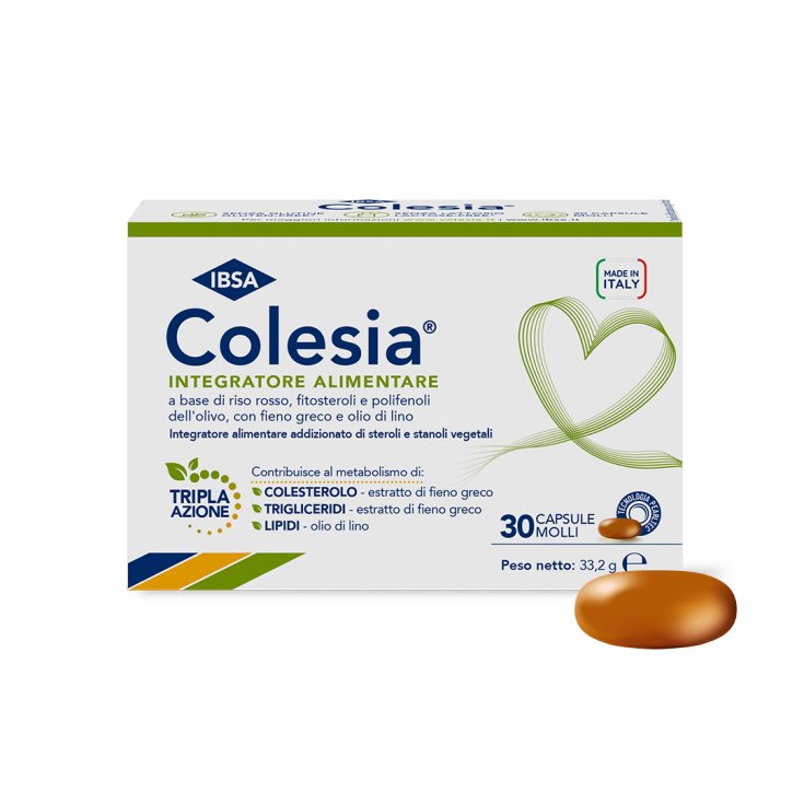 Colesia&reg; IBSA Farmaceutici 30 Capsule Molli
