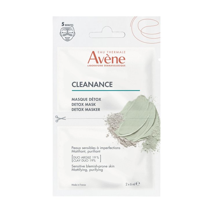 Av&egrave;ne Cleanance Maschera Detox 2x6ml