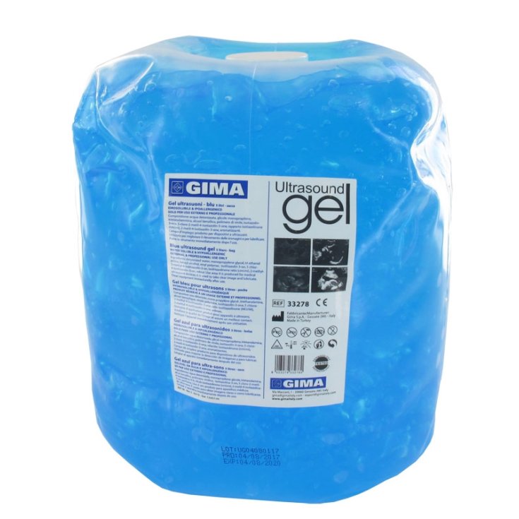 GEL ULTRASUONI BLU - SACCA 5 LT