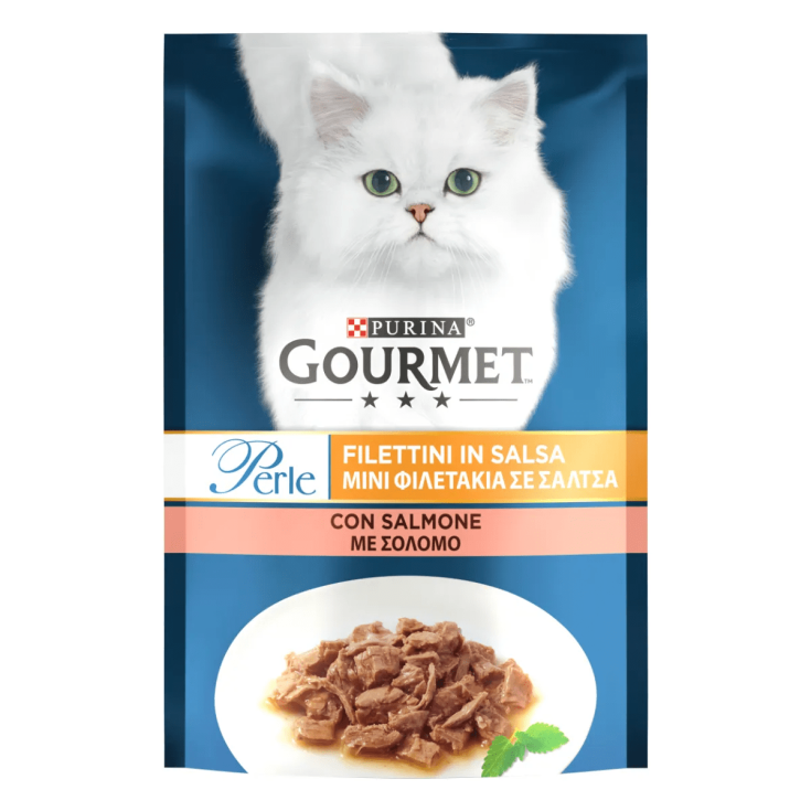 Gourmet Perle Duetti con Salmone e Merluzzo - 85GR