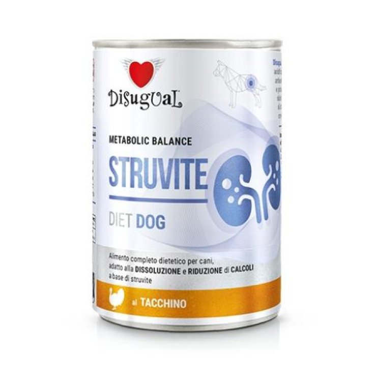 DISUGUAL DOG STRUVITE TACCHINO 400GR