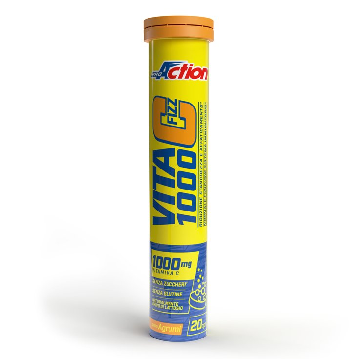 Life Vita C 1000 Fizz Agrumi ProAction 20 Compresse Effervescenti