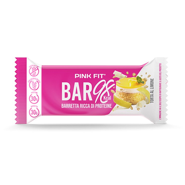 Pink Fit&reg; Bar 98 Torta Limone Proaction&reg; 30g