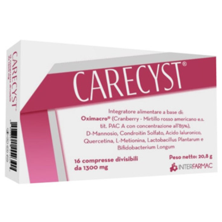 Interfarmac Carecyst Integratore Alimentare 16 CPR