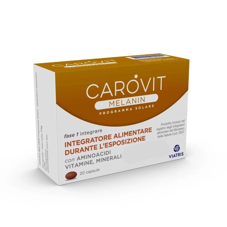Carovit Melanin Solare Viatris 20 Capsule