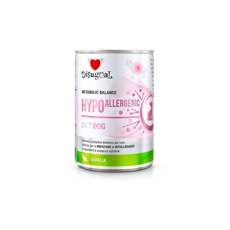 DISUGUAL DOG HIPO QUAGLIA 400GR