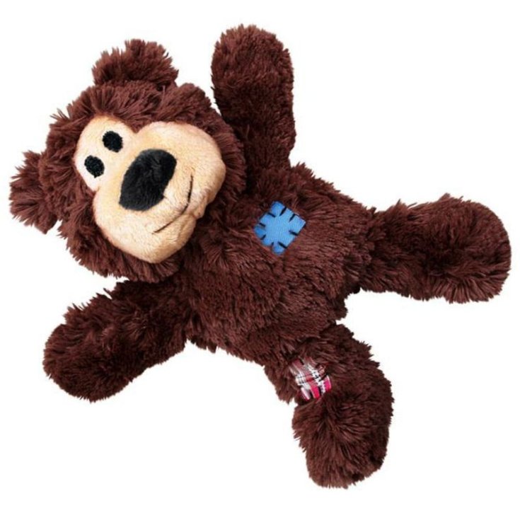 KONG OFF/ON SQUEAKER BEAR LARGE