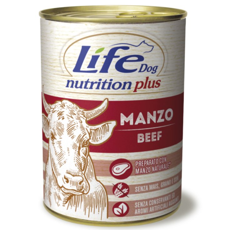 Life Dog Nutrition Plus Pollo a Pezzettoni - 400GR