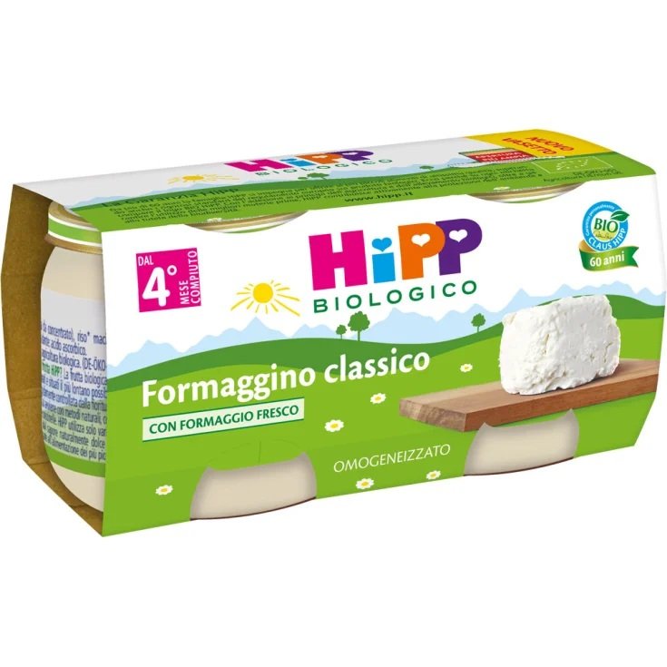 Formaggino Classico HiPP Biologico 2x80g