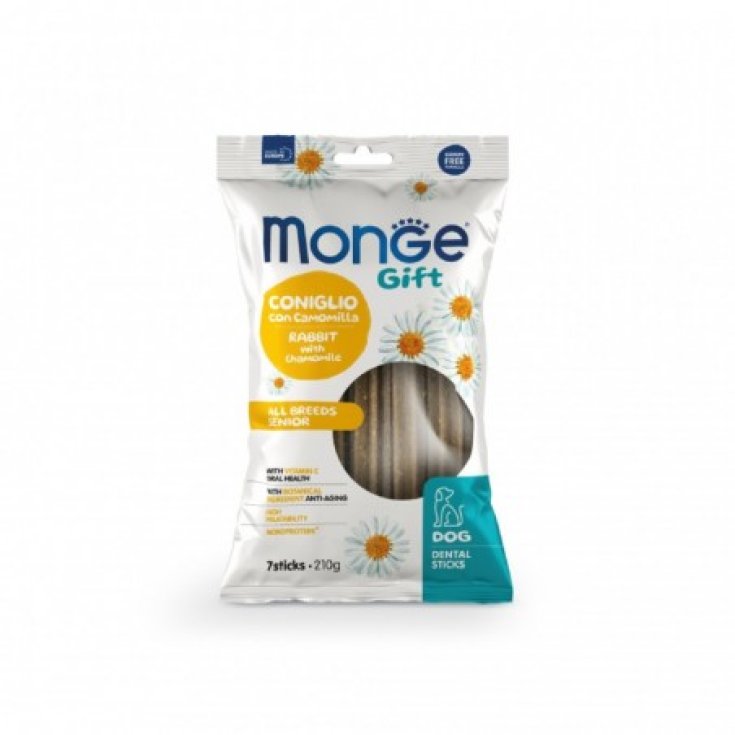MONGE DOG DENTAL STK GIFT PU&J