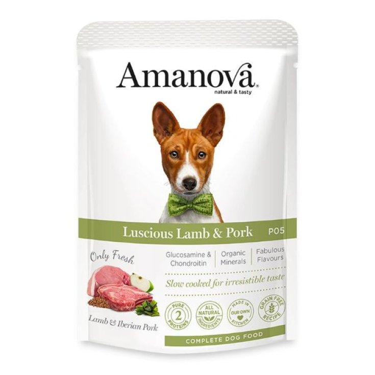 AMANOVA WET DOG POUCH IBERIAN PORK P04