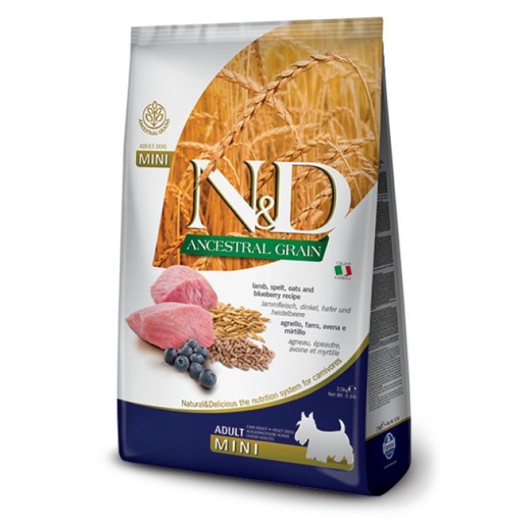 Natural & Delicious Spirulina Puppy Medium & Maxi con Agnello, Spirulina e Bacche di Goji - 7KG