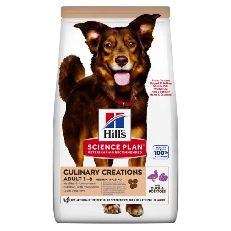 Science Plan Dog Culinary Creations Anatra e Patate - 2,50KG
