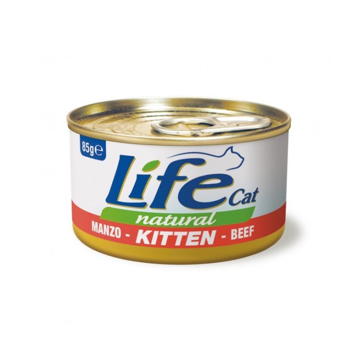 Life Cat Natural Kitten Manzo - 85GR