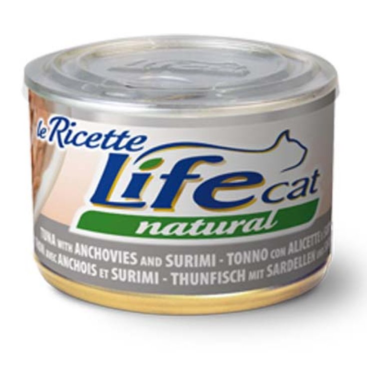 Life Cat Le Ricette Tonno con Alicette e Salmone - 150GR