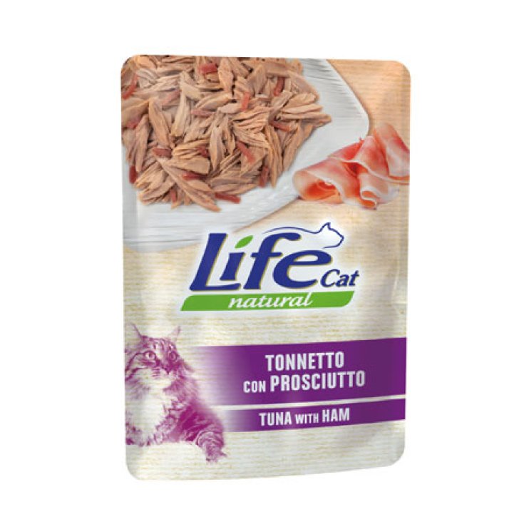 Life Cat Natural Adult Tonnetto con Prosciutto - 70GR