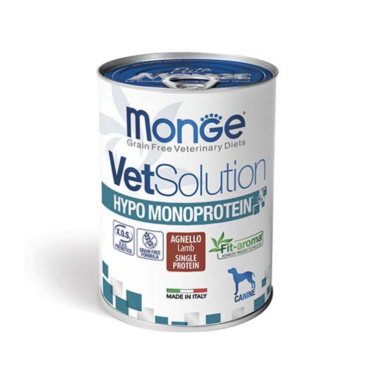 VetSolution Dog Hypo Monoprotein Agnello - 400GR