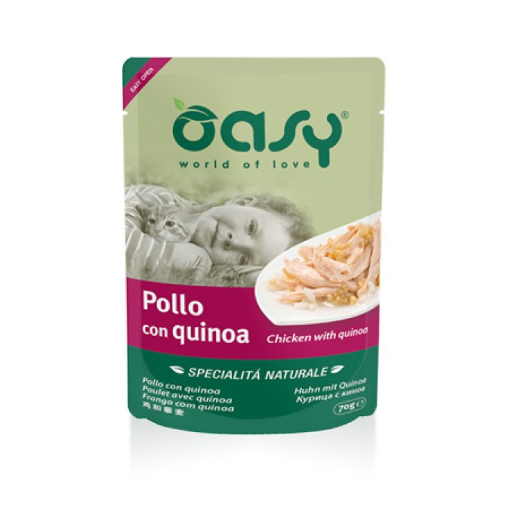 Specialit&agrave; Naturale Pollo con Quinoa - 70GR
