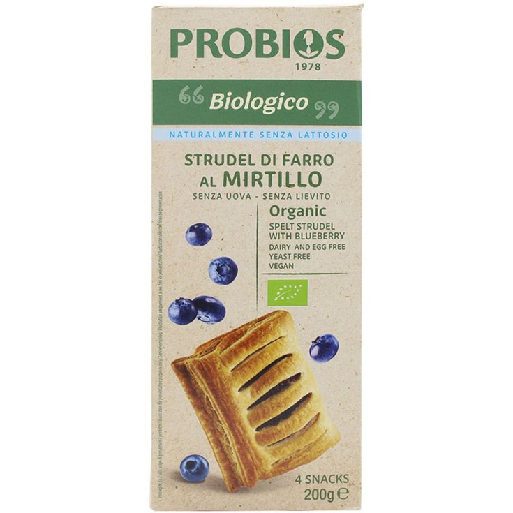 Break&Bio Farro Strudel Al Mirtillo Probios 4x50g