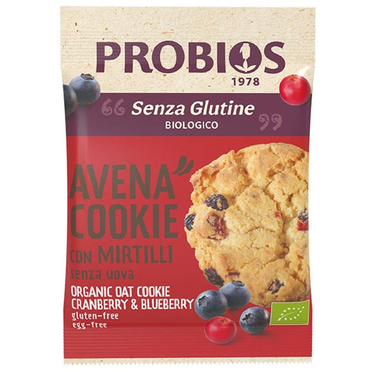 Avena Cookies con&nbsp;Mirtilli Probios 40g