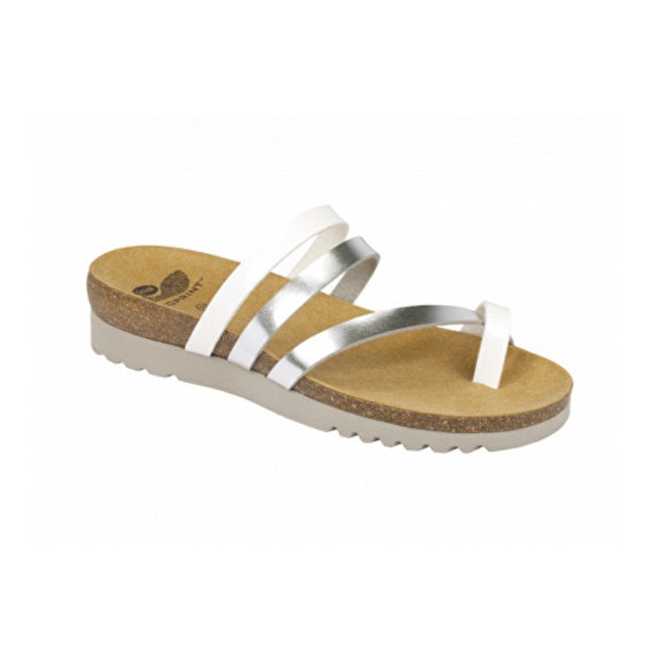 Alma Similpelle Woman White/silver 37 Dr.Scholl&reg;