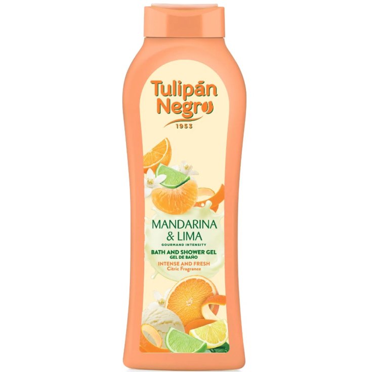 Bagnoschiuma Gel Mandarina & Lima Tulipan Negro 650ml